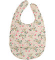 CeLaVi Bib w. Food Catcher - PU - Perfectly Pale
