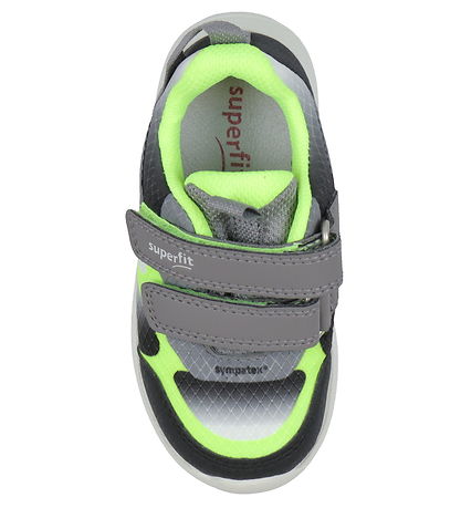 Superfit Sko - Rush - Sort/Gul