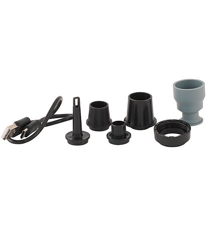Easy Camp Pumpe - Genopladelig - Allium - Sort