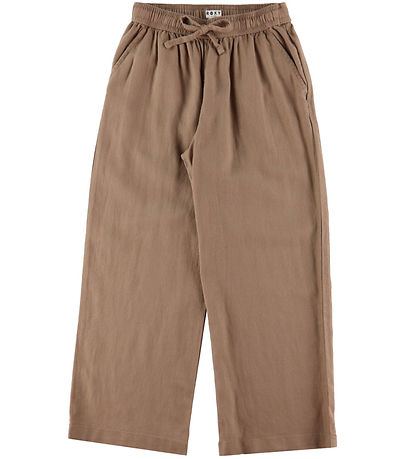 Roxy Trousers - Linen/Viscose - Lekeitio Break - Portabella