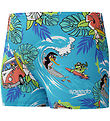 Speedo Badehose - Schwimmen lernen - Blau m. Print