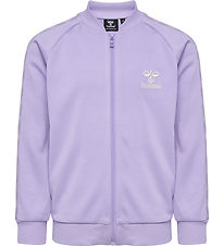 Hummel Cardigan - hmlNoma Zip - Lavender w. Logo