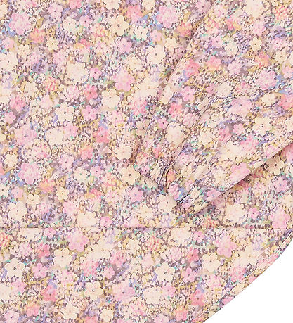 Mikk-Line - PU - Recycled - Bib - Blouse - AOP - Dusk