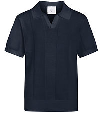 Grunt Polo - strik - GRRanne - Navy
