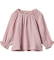 Wheat Bluse - Musselin - Merle - Lavender Mist