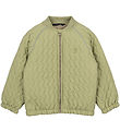 Mikk-Line Bomber Jacket - Gray Green w. Dragon