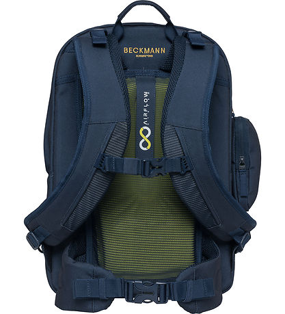 Beckmann Skoletaske - Sport Air - Blue/Gold