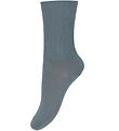 GoBabyGo Socks - Non Slip Socks - Dusty Blue