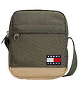 Tommy Hilfiger Skuldertaske - Ess Daily - Pewter/Green