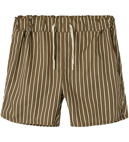 Lil Atelier Badeshorts - NmmFando - Shitake