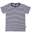 Danefæ T-shirt - Rib - DaneStory - Navy/Chalk