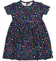 Danefæ Kjole - Daneshelfish Modal - Navy Botanical