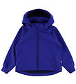 Danefæ Softshelljakke m. Fleece - DanEmil Brushed - Deep Blue/Re