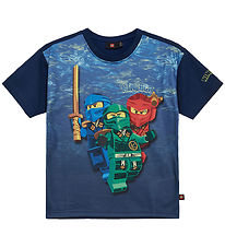 LEGO® Wear Ninjago T-shirt - LwTaffy - Dark Blue