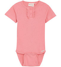 Minymo Body k/æ - Rib - Strawberry Pink