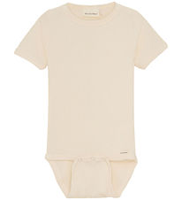 Minymo Body k/æ - Rib - White Swan