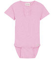 Minymo Bodysuit s/s - Rib - Light Rose
