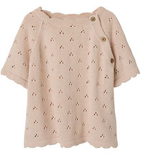 Lil' Atelier T-shirt - Strik - NmfJola - Morganite