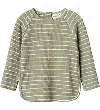 Lil Atelier Badebluse - NmmFredo - UV40+ - Forest Fog