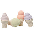 SunnyLife Badelegetøj - Silikone - 4 stk. - Ice Cream Splash - A