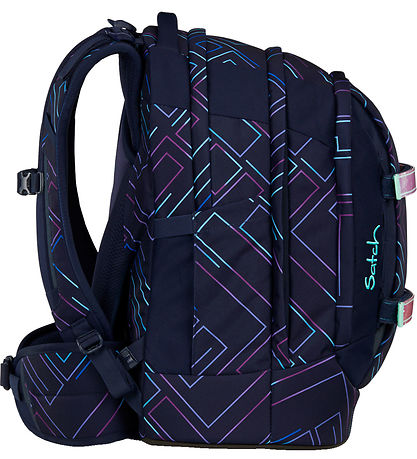 Satch Skoletaske - Pack - Purple Laser