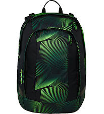Satch Skoletaske - Air - Seismic Green