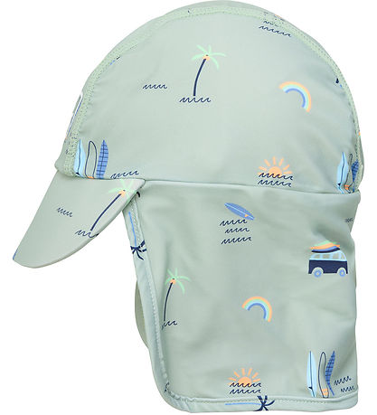 Color Kids Badehat - Iceberg Green