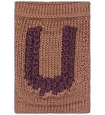 Smallstuff Strikket Bogstav - U - Rosa Alfabet