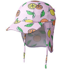 Bonnet de Bain Småfolk - UV50+ - Rose Lavender av. Citrons et or