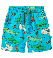 Shorts Småfolk - Blue Atoll av. Requins-marteaux