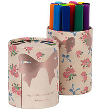 Konges Sløjd Tuscher - My Little Marker Set - 16 stk. - Flower