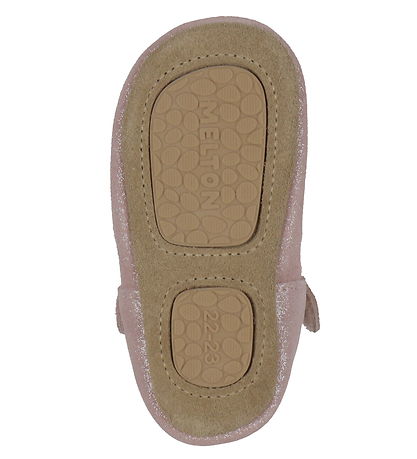 Melton Ballerina Hjemmesko - Rose Grey