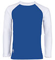 Petit Crabe Badebluse - Raglan - UV50+ - Sapphire/White