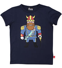 Danefæ T-shirt - Danebasic - Dark Navy Konge 