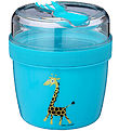Carl Oscar Snackbox w. Cooling element - N'Ice Cup L - Turquoise