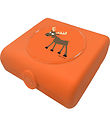 Carl Oscar Sandwichboks - 14,5 cm - Orange m. Elg