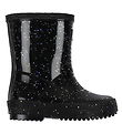 Hunter Gummistøvler - Kids First Giant Glitter - Sort
