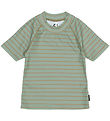 Mikk-Line Badebluse - UV50+ - Green Bay m. Striber