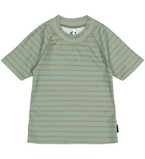 Mikk-Line Badebluse - UV50+ - Green Bay m. Striber