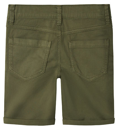 Name It Shorts - Noos - NkmSilas Isak - Deep Lichen Green
