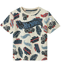 Name It T-shirt - NmmAry - Hot Wheels - Peyote Melange