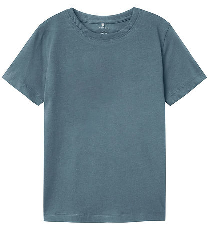 Name It T-shirt - NkmHansi - 2-pak - Navy Blazer/Blue Mirage