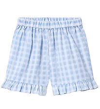Fliink Shorts - Pari - Dream Blue Check