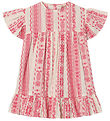 Fliink Kjole - Addie - Cloud Dancer Pink Stripe