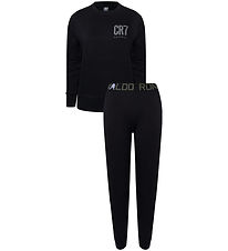 Ronaldo Pyjama Set - CR7 - Black w. Logo