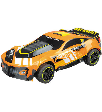 Hot Wheels Fjernstyret Bil m. Lys - Drift Rod - 1:24