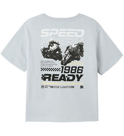 Name It T-shirt - NkmHold - Pearl Blue