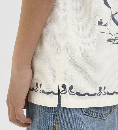 Jack & Jones Skjorte - JorAcapulco - Cloud Dancer m. Print
