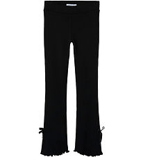 Name It Leggings - Rib - NfkTimba - Sort