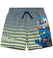 LEGO® Ninjago Badeshorts - LwAgan 305 - Lysegrøn m. Print